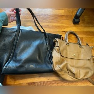 Lot of 2 Vince Camuto Bags AS IS